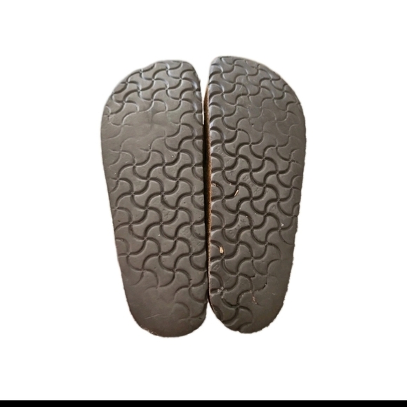 Birkenstock Unisex Brown Buckle Suede Slip On Classic Orthopedic Clog 9W 7M - Picture 7 of 14